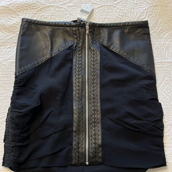 NEW w TAGS IRO leather skirt with tags size 38 - Picture 1 of 5
